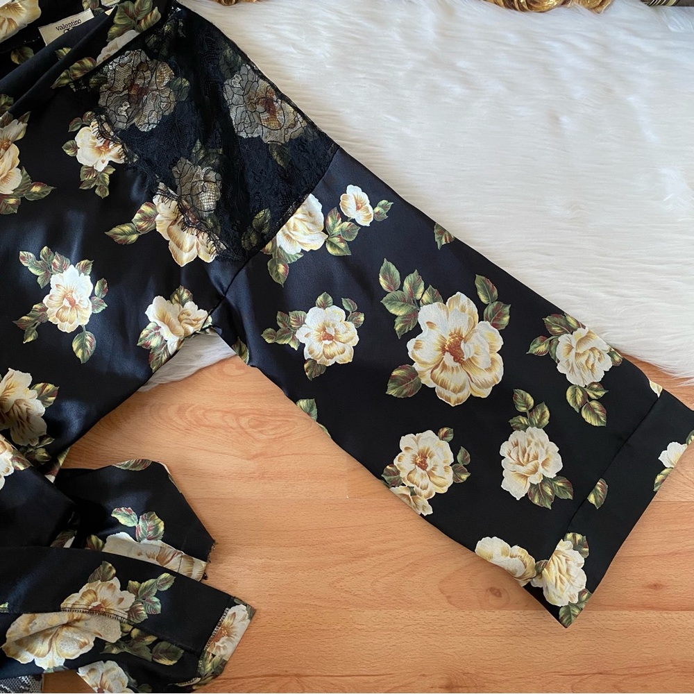 Valentino Intimo Floral Robe - Picture 5 of 10